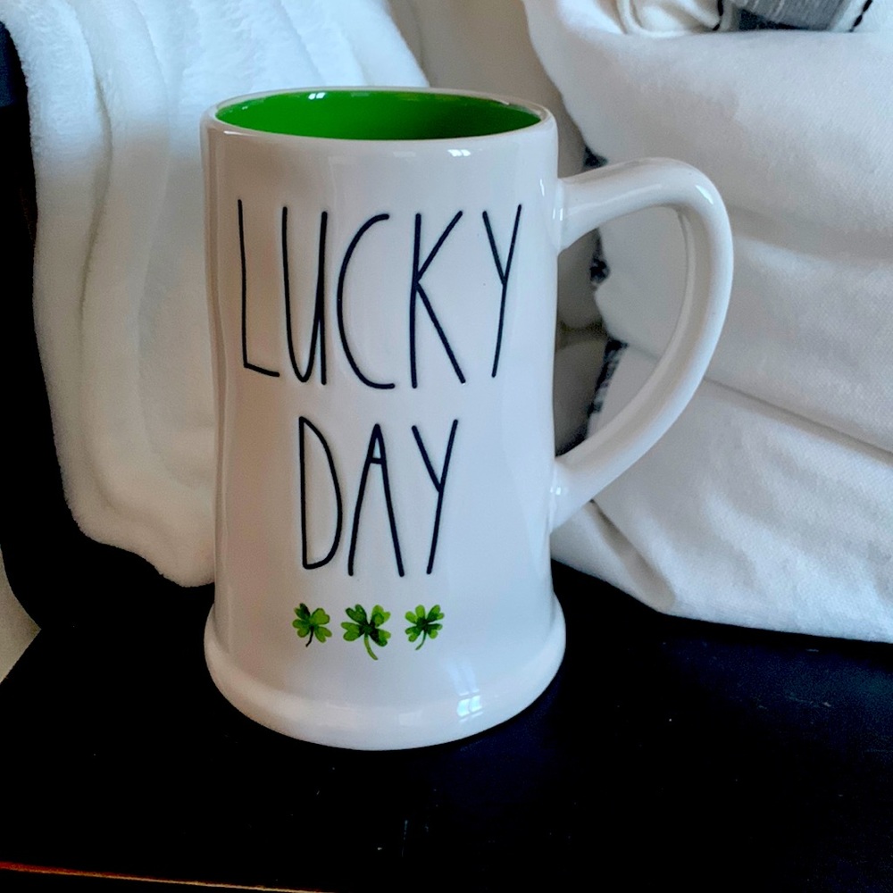 Rae Dunn Lucky Day mug! 🍀🍀🍀